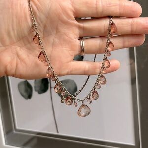 Necklace and earring set boho